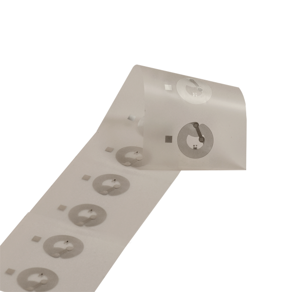 INT5004 - NXP/NTAG213 21mm Round Dry Inlay Clear PET